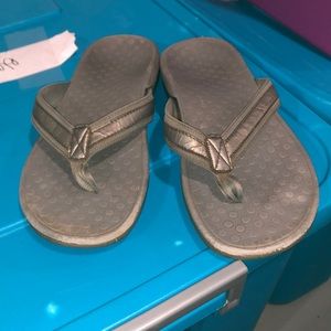 Vionic sandals gently worn. No size, but fits like a 9
